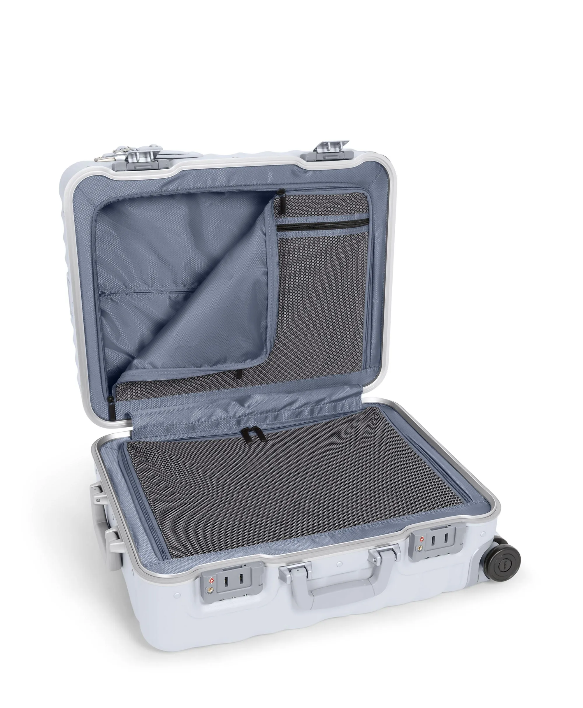 19 Degree Frame Continental 4-Whl Carry-On - Pearl Grey Texture