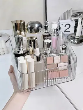 1pc Clear Cosmetic Storage Box