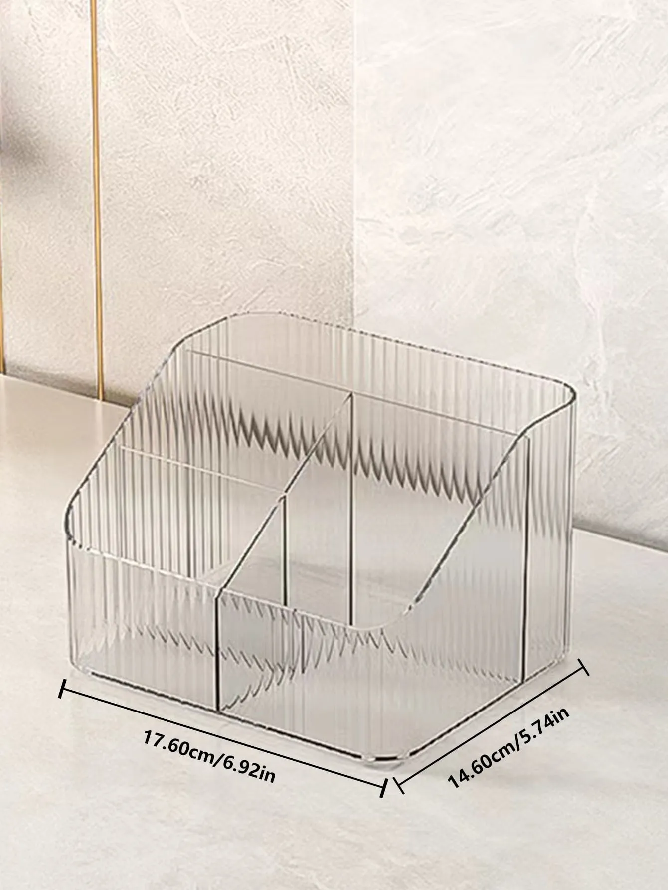 1pc Clear Cosmetic Storage Box