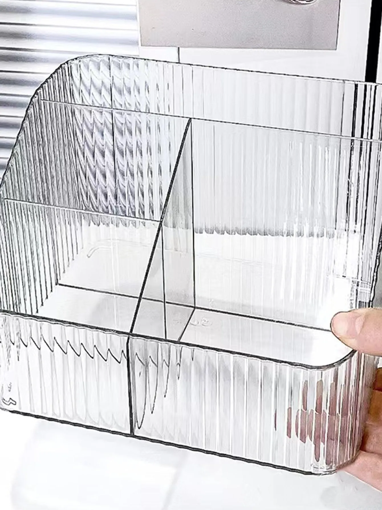 1pc Clear Cosmetic Storage Box