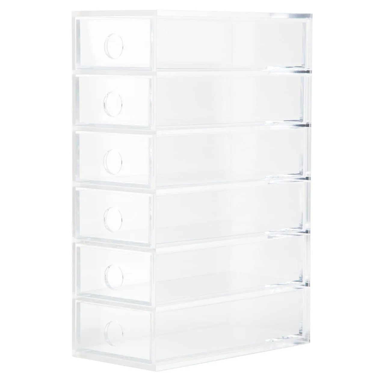 Acrylic Storage Unit - 6 Drawers