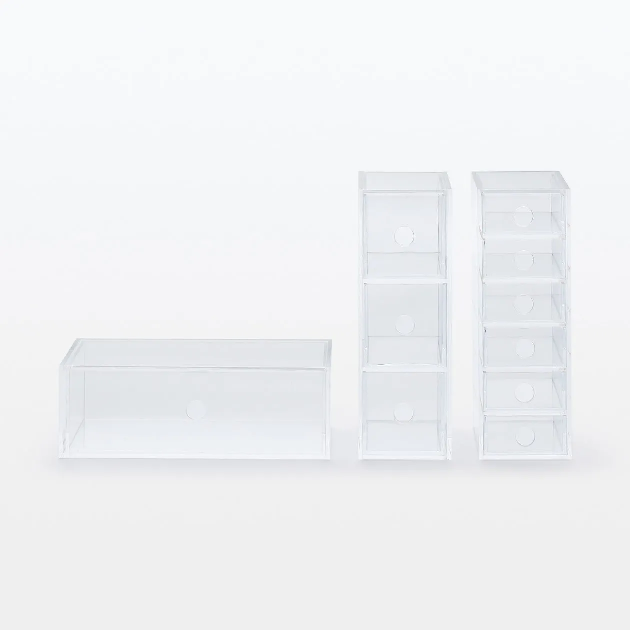 Acrylic Storage Unit - 6 Drawers