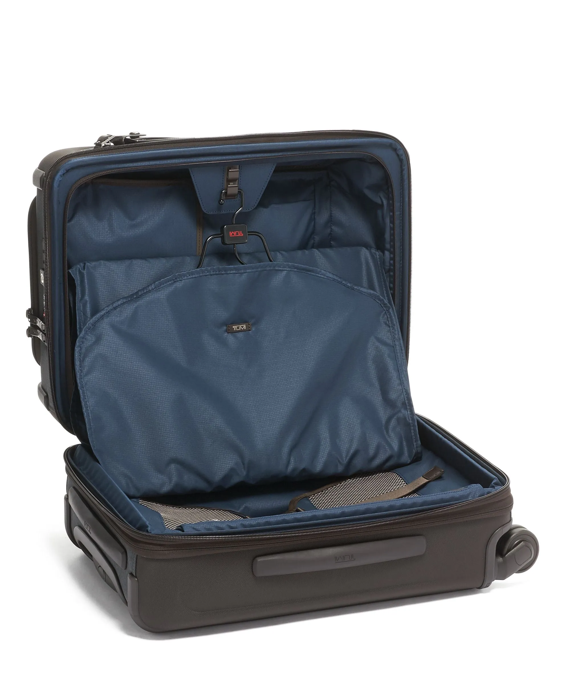 Alpha International Dual Access 4 Wheeled Carry-On