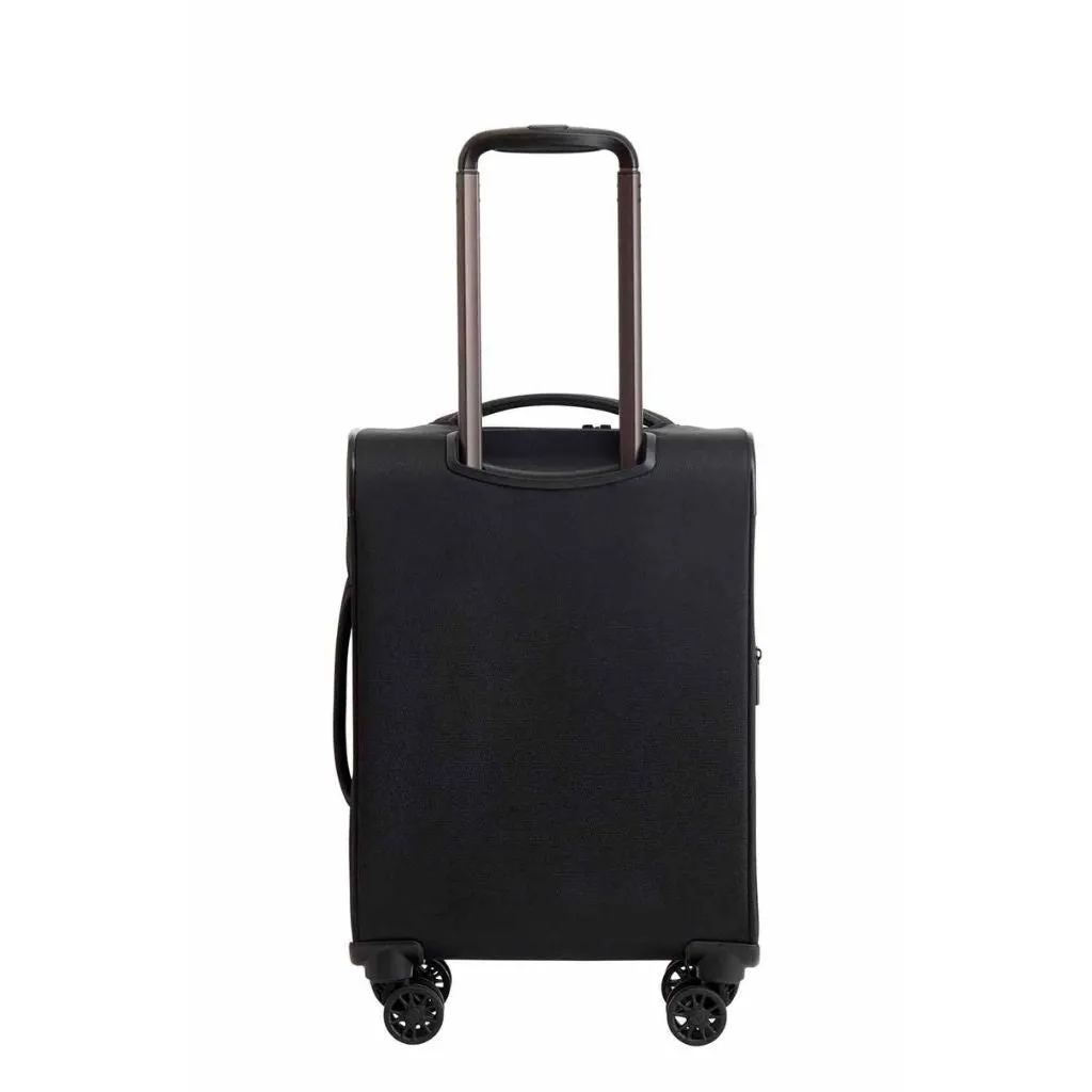 Antler Prestwick 55cm Carry On Softsided Luggage - Black