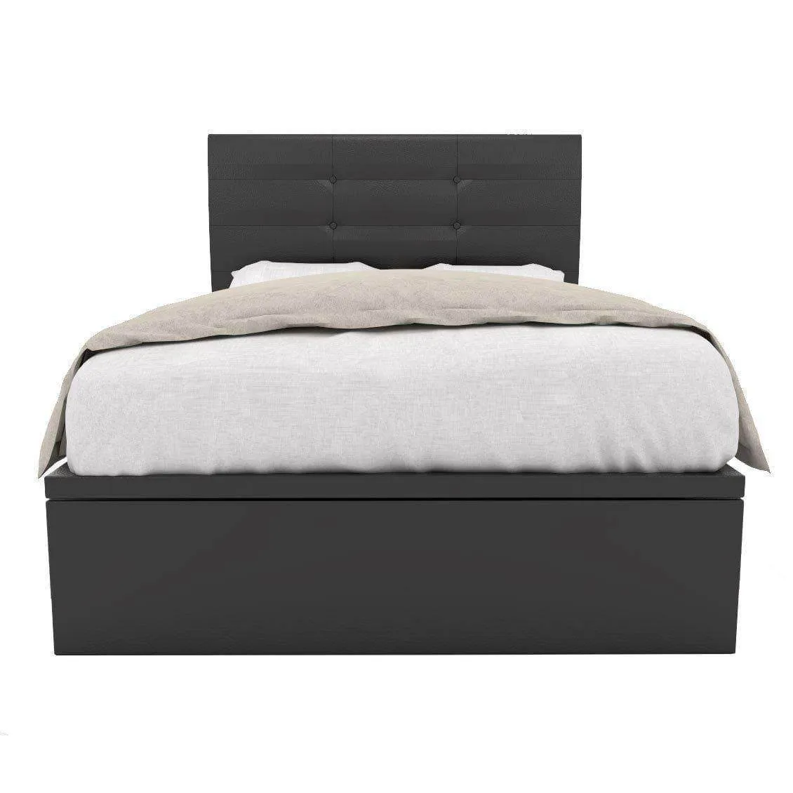 Arlen Faux Leather Storage Bed