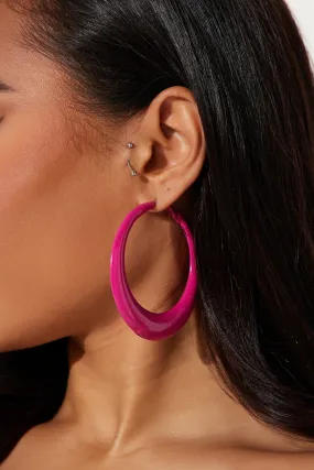 Beach Girl Summer Earring - Pink