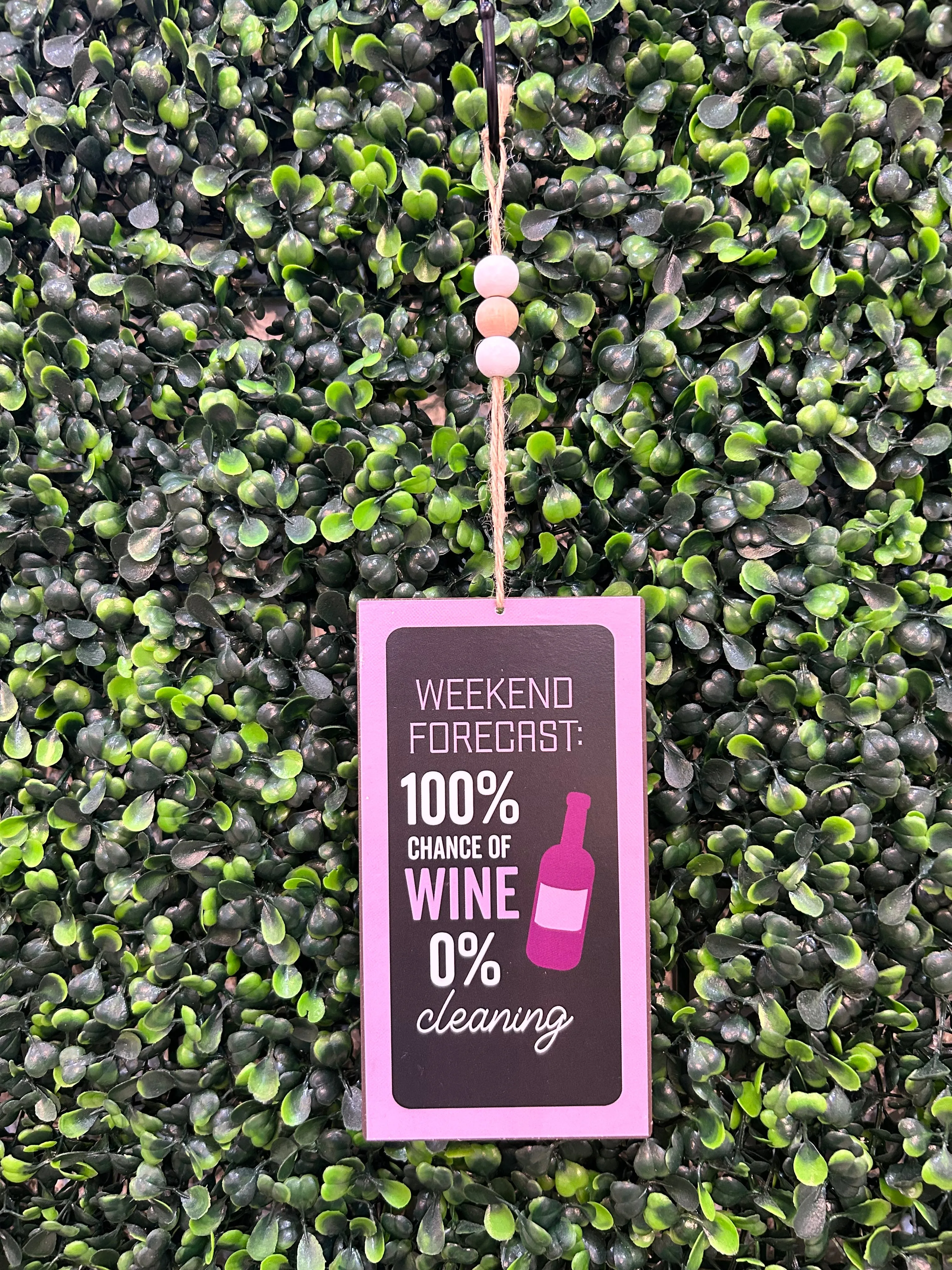 Beaded Hanging Wine Tags