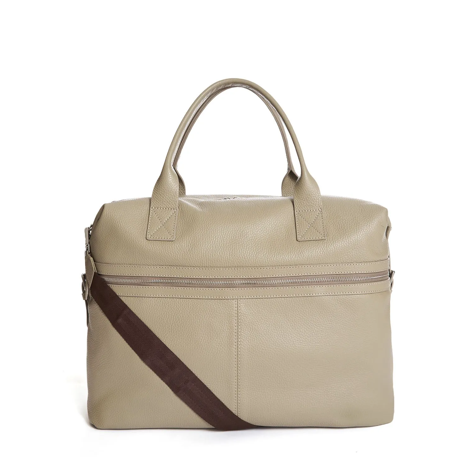 BEIGE TRAVEL BAG