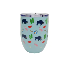 BFLO Summer Print Tumbler 15 oz.