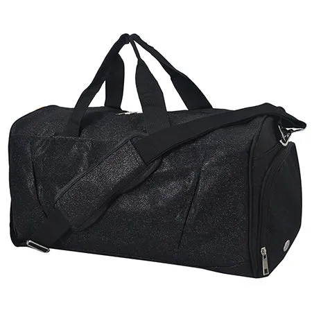 Black Glitter NGIL Gymnastics Dance and Cheer Duffle Bags