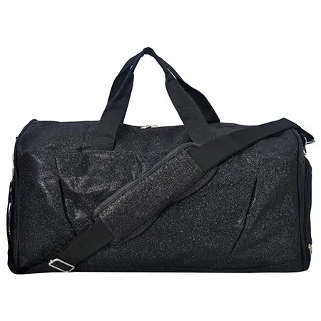 Black Glitter NGIL Gymnastics Dance and Cheer Duffle Bags