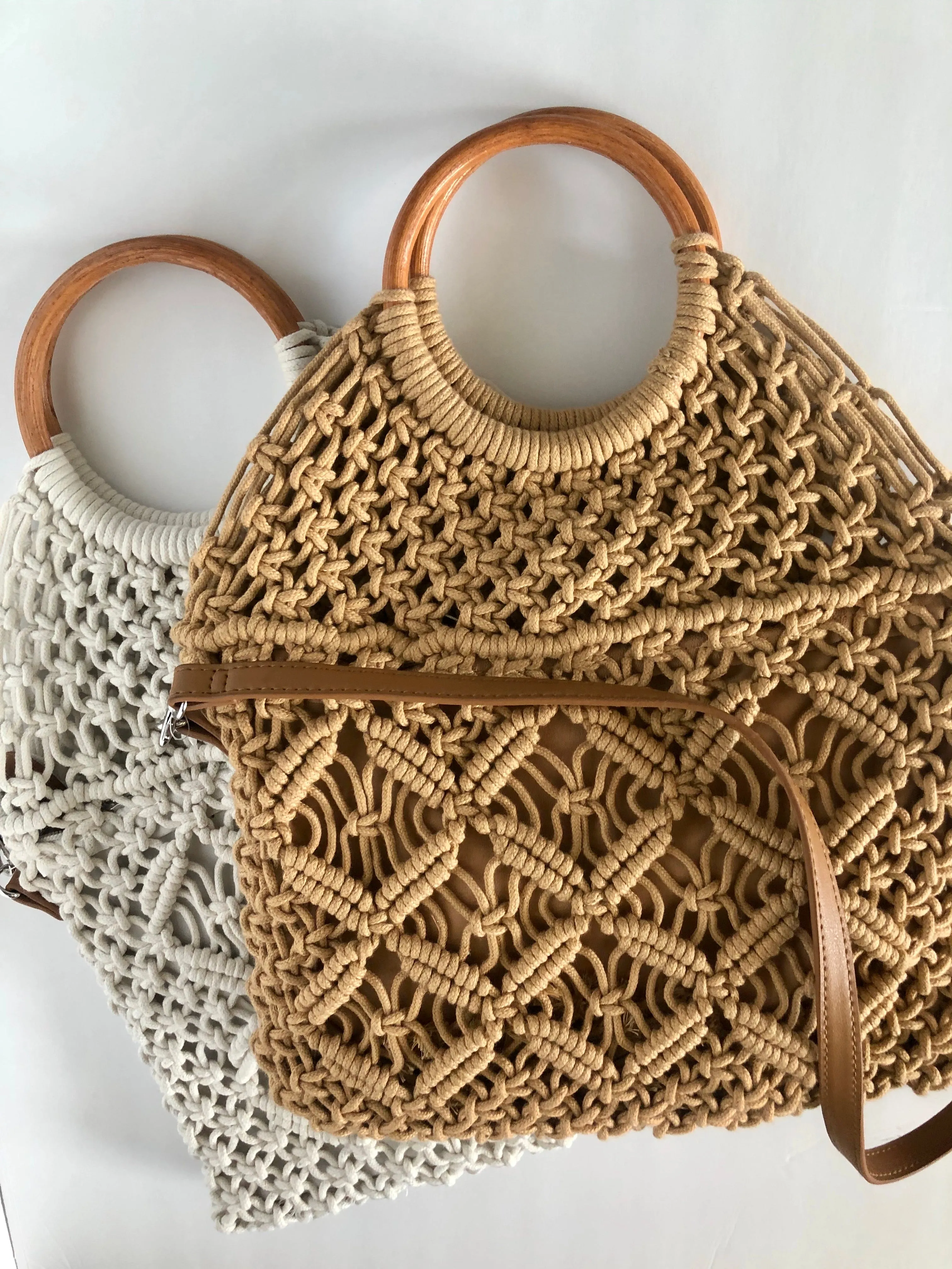 Boho Macrame Bag