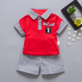 Boys Cotton 2 Pcs Summer Set