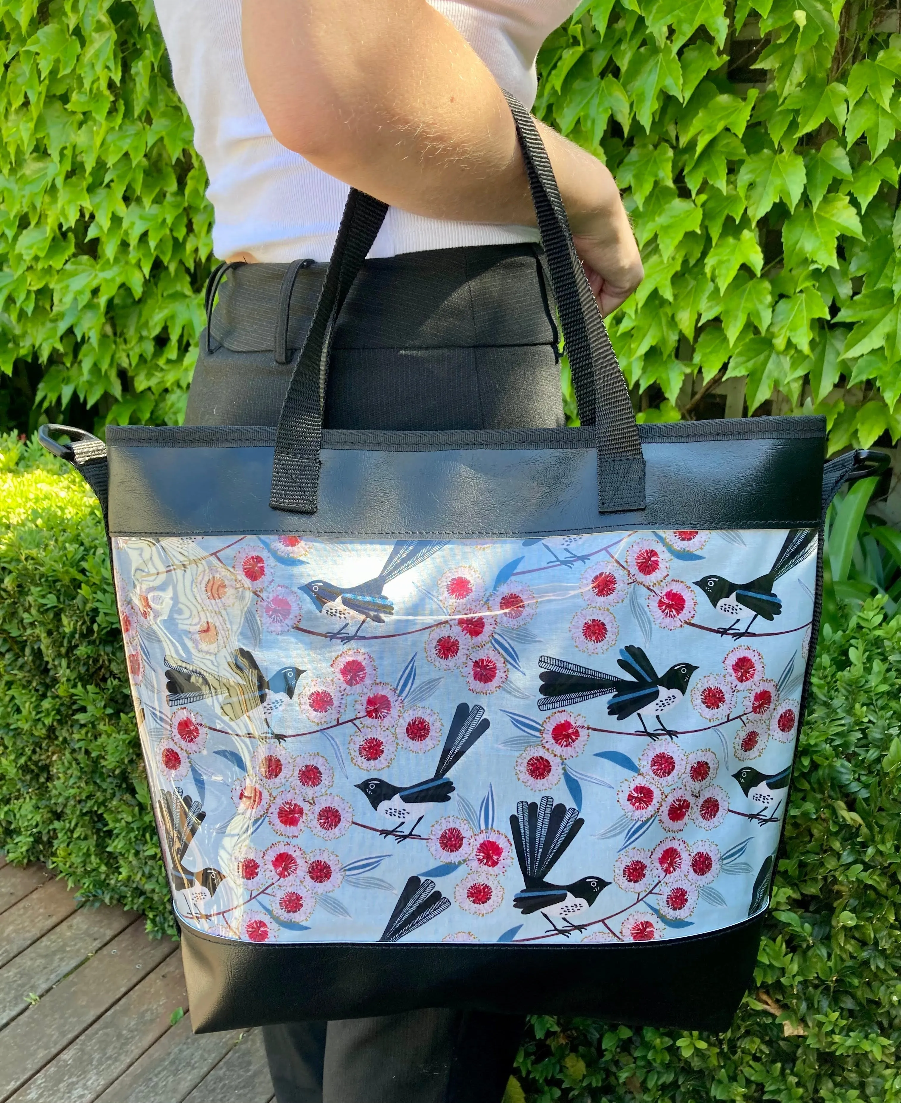 Carry All Bag - Protea Party Black