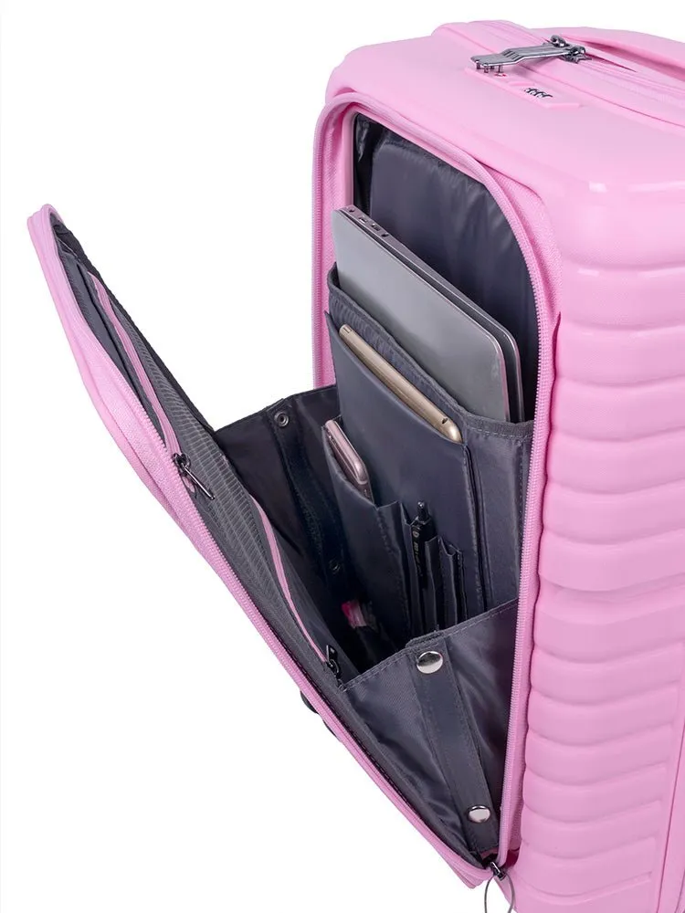 Cellini Bizlite Soft Front Trolley Carry-On Business Case | Pink