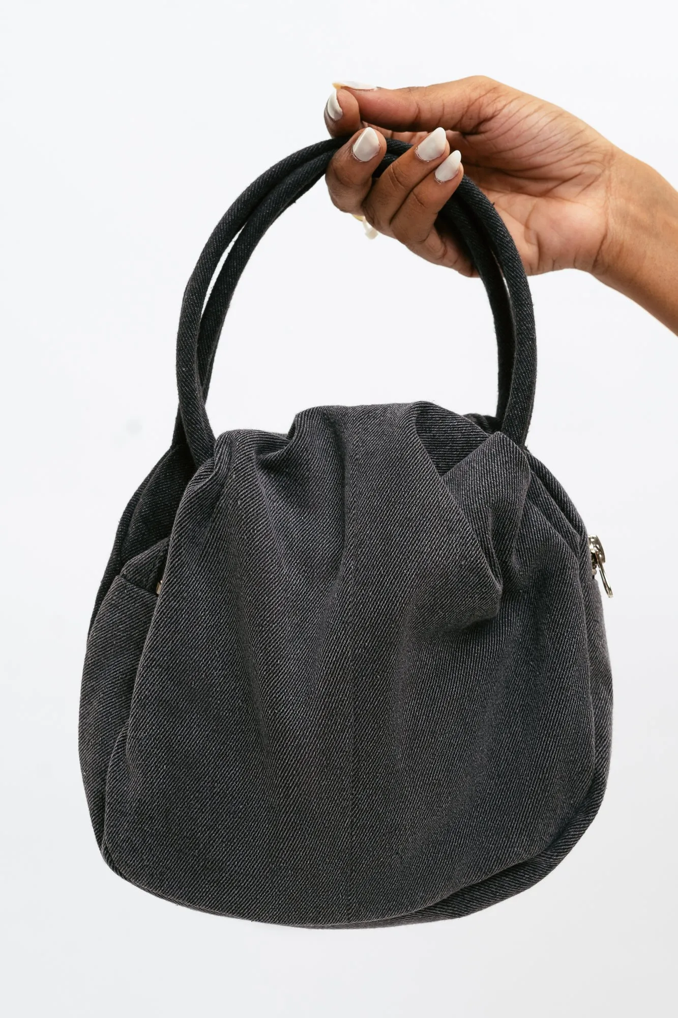 Charcoal Handheld Bag