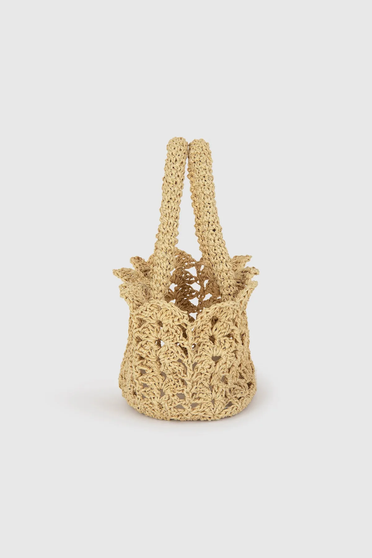 Coquillage Raffia Bag