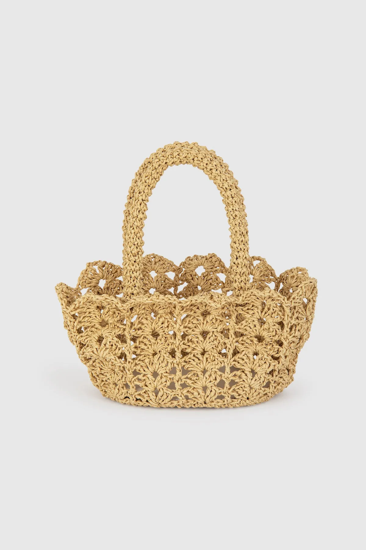 Coquillage Raffia Bag