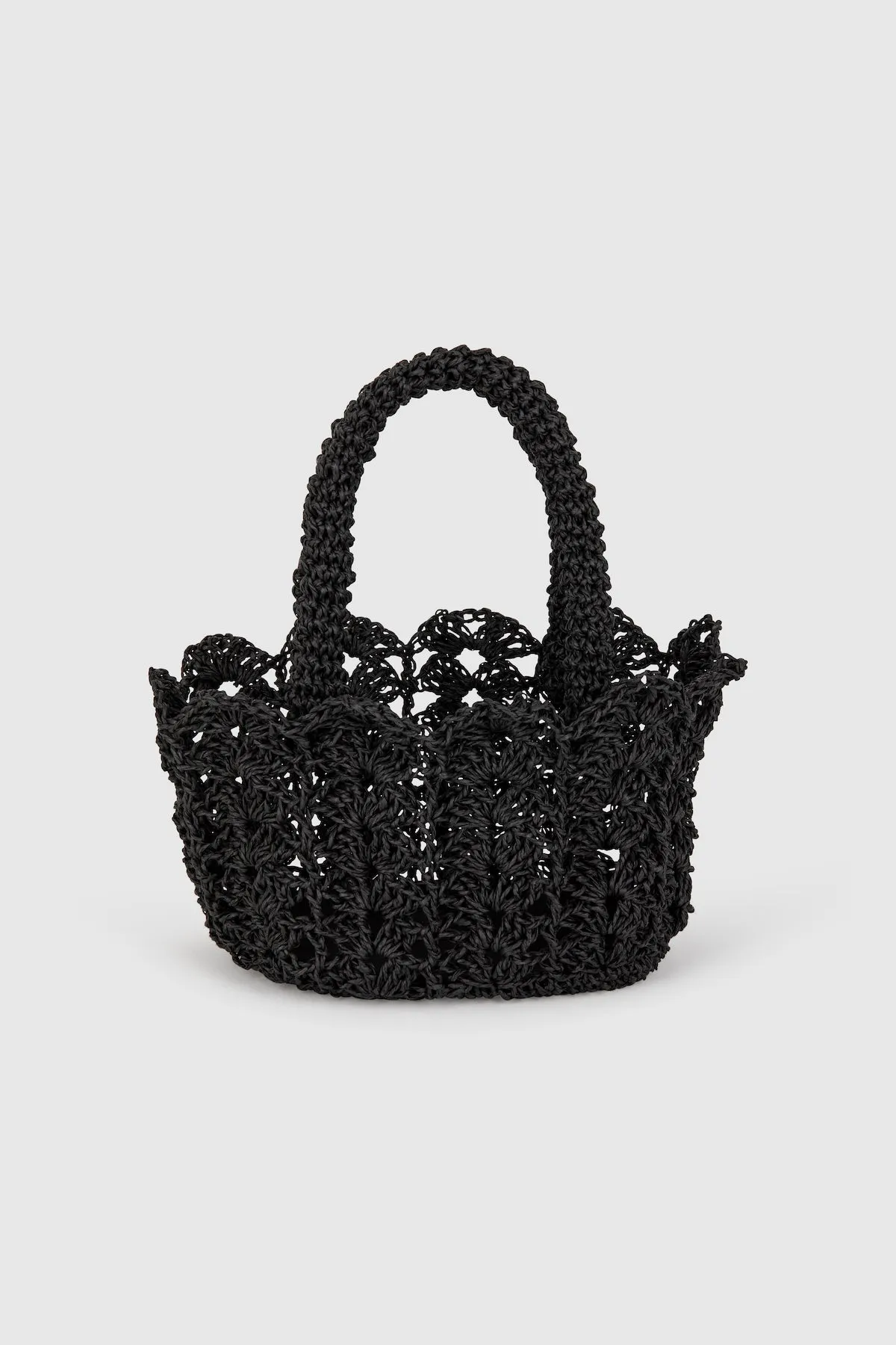 Coquillage Raffia Bag