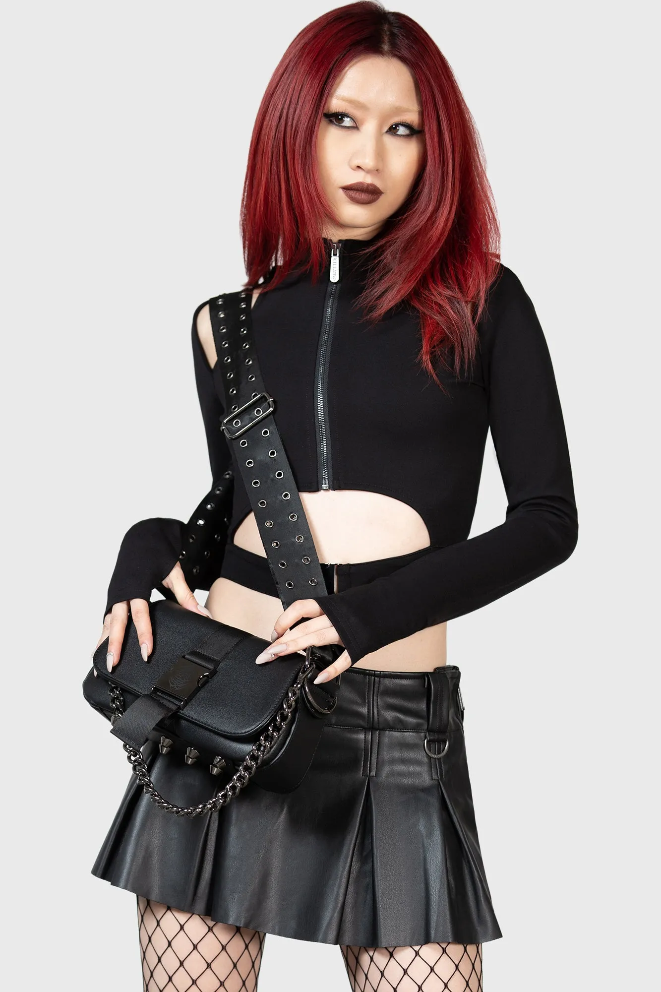 Stylish Darkwave Shoulder Bag for Fashionable Individuals