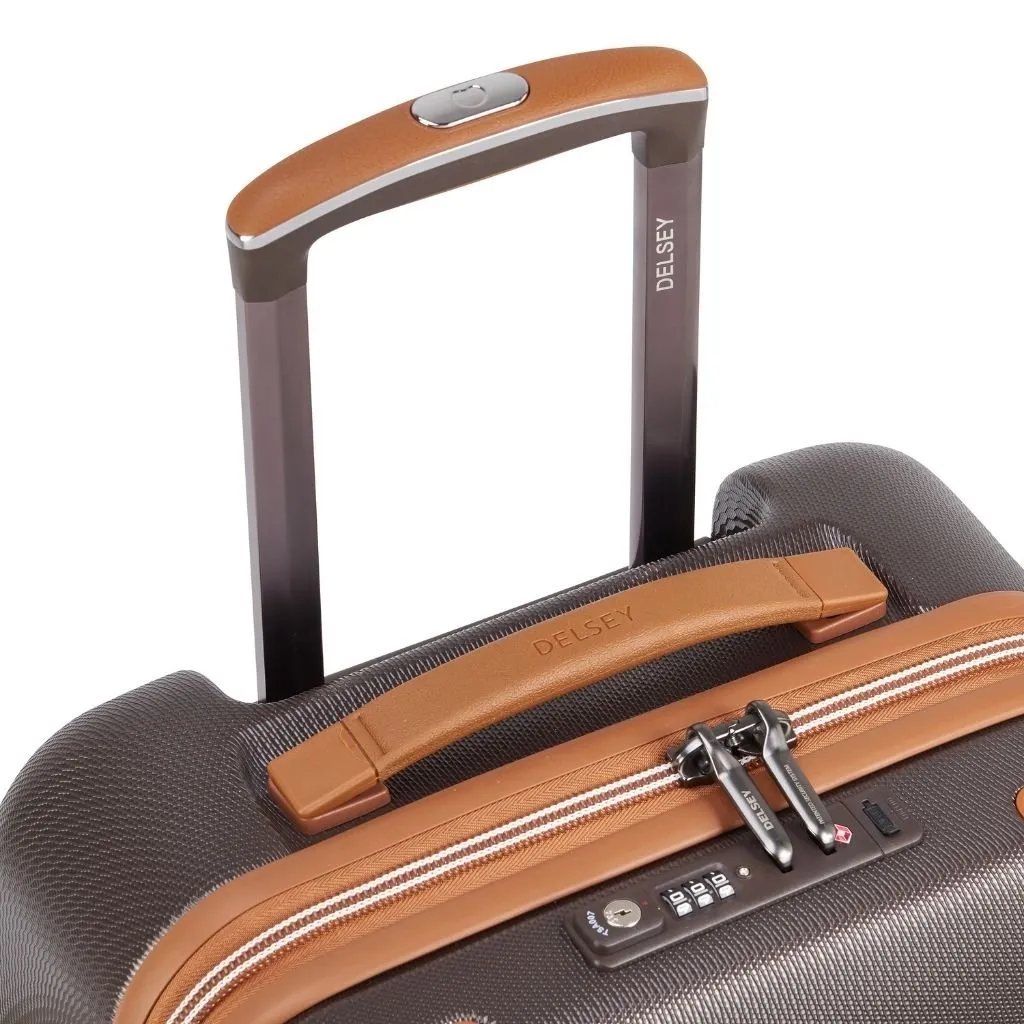 Delsey Chatelet Air 2.0 55cm Carry On Luggage - Chocolate