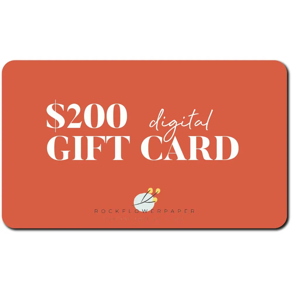 Digital Gift Card - Give the Gift of Choice!