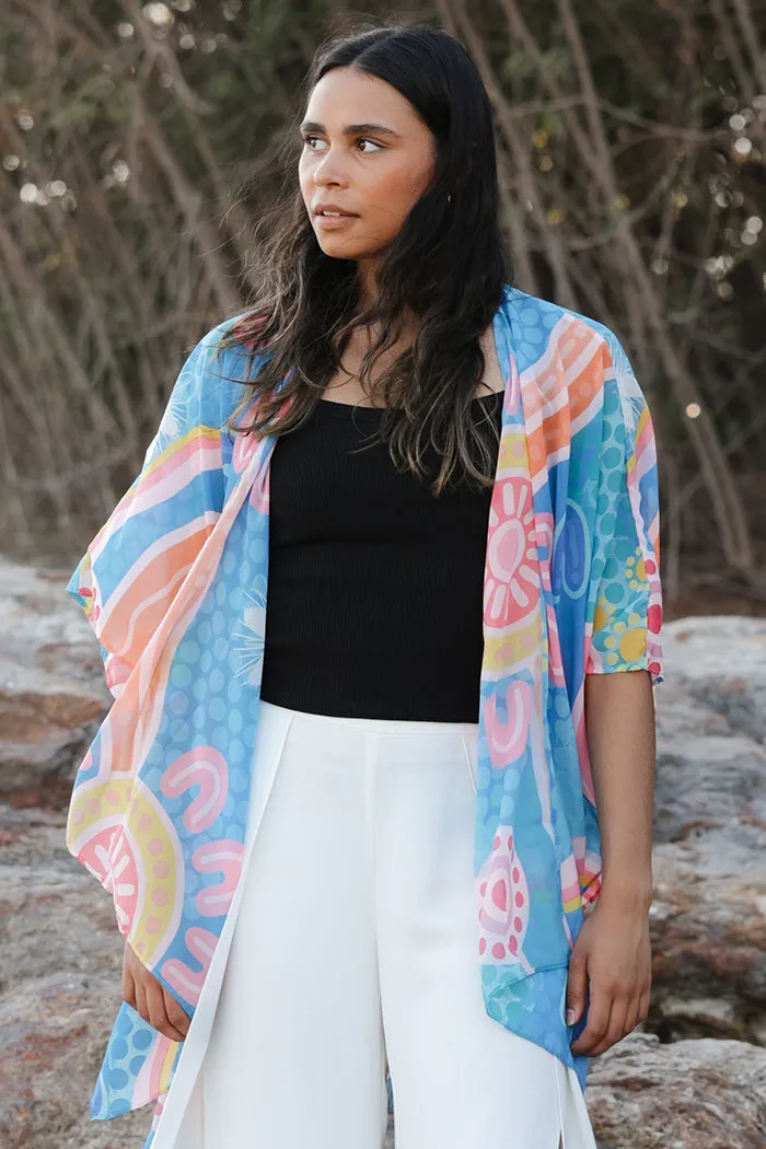 Endless Summer Chiffon Shawl