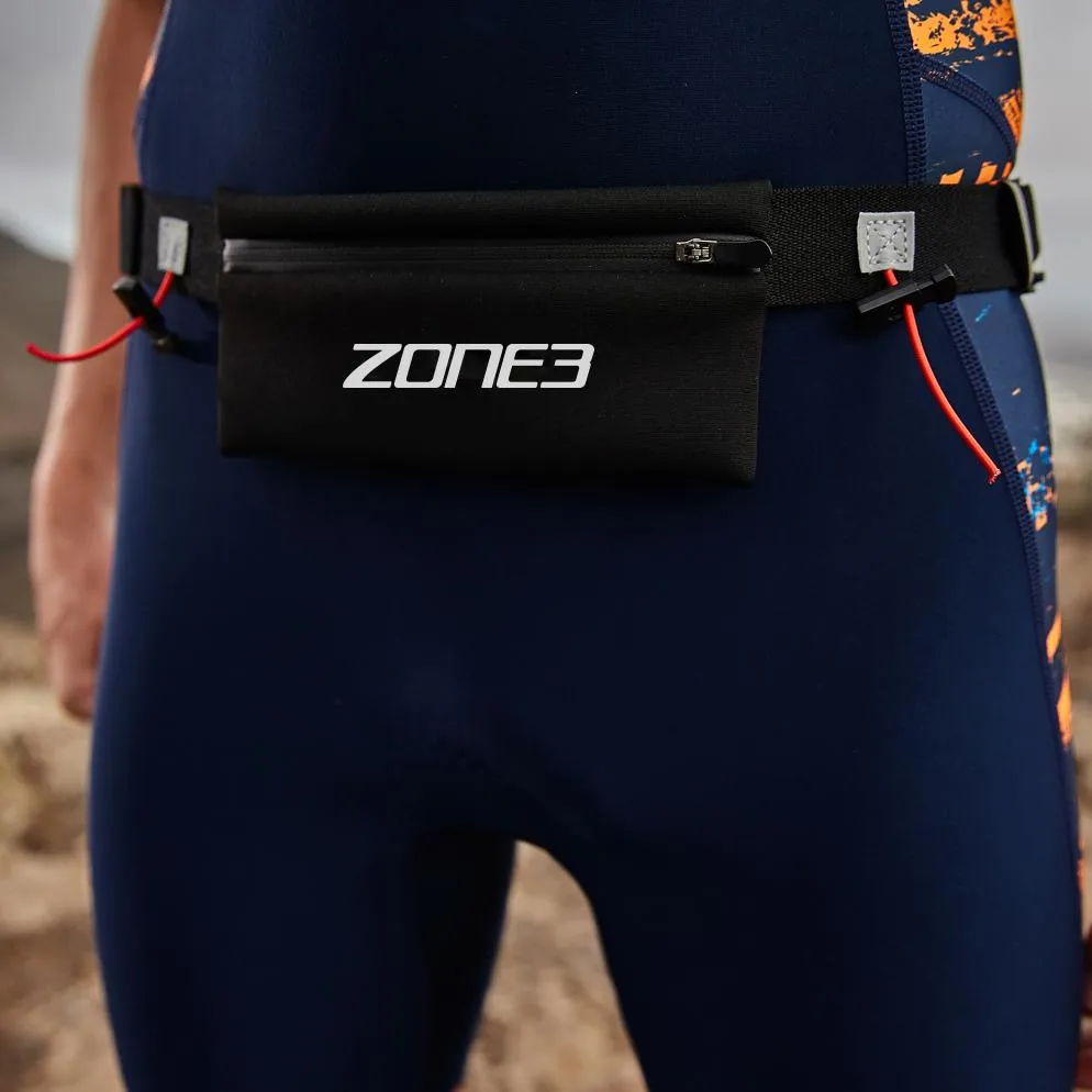 Endurance Number Belt with Neoprene Fuel Pouch and Energy Gel Storage