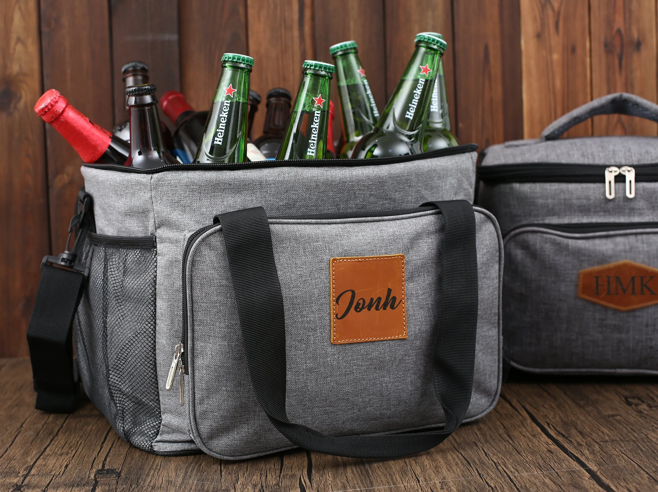 Engraved Insulated Bag, Wedding Party Gift, Golf Cooler, Lunch Cooler Bag