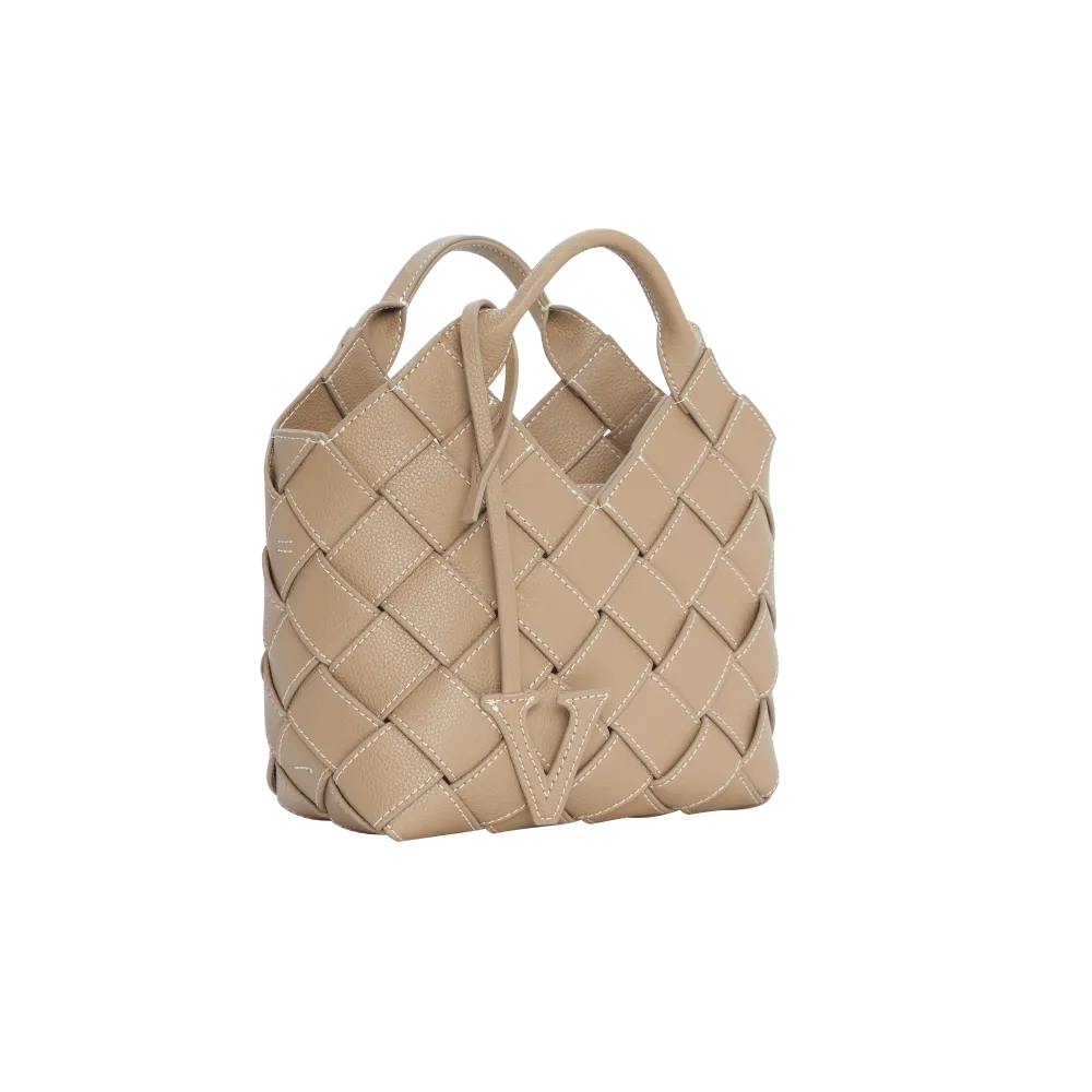 Etoupe Basket Bag