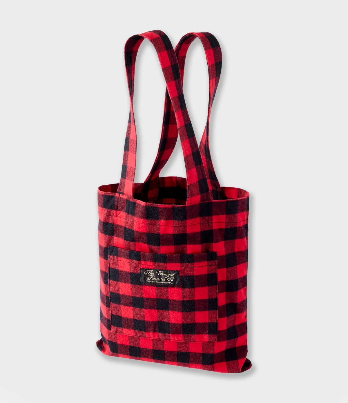 Flannel Tote Bag