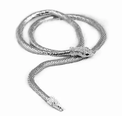 Hanging Snake Necklace