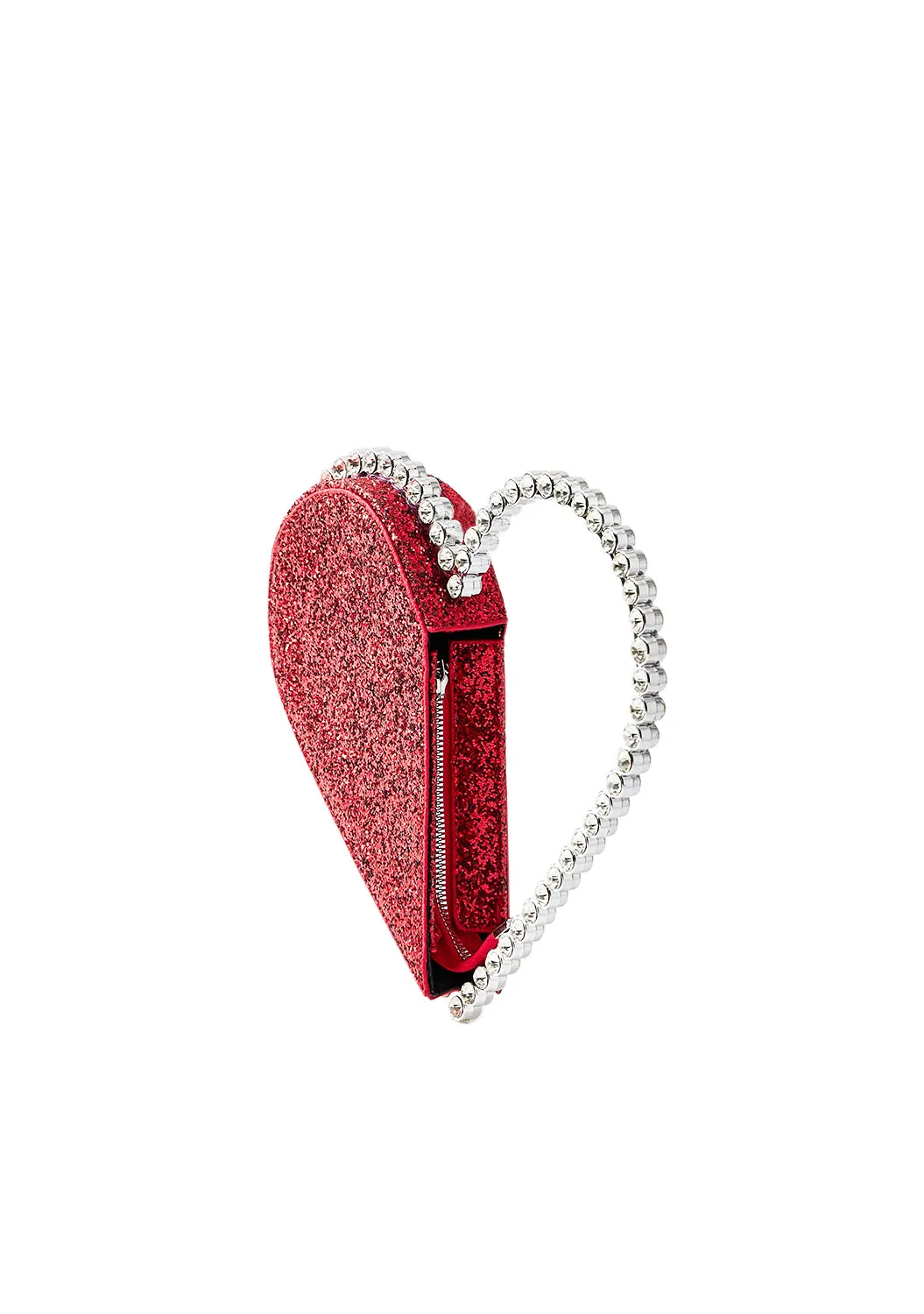 Heart Diamonte Bag