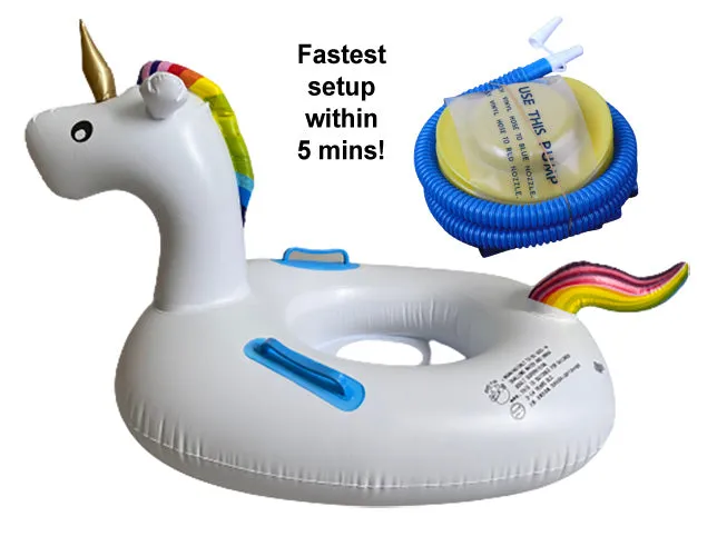 Inflatable Swimming Float with Handles (Toddlers/Kids)