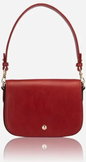 Jekyll and Hide Paris Saddle Bag | Red