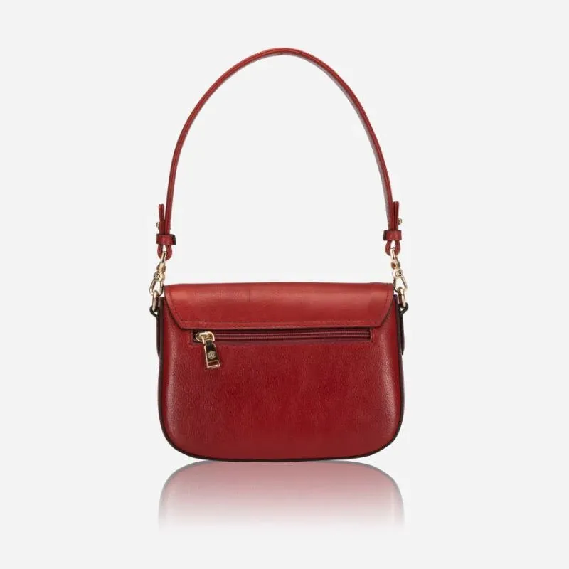 Jekyll and Hide Paris Saddle Bag | Red