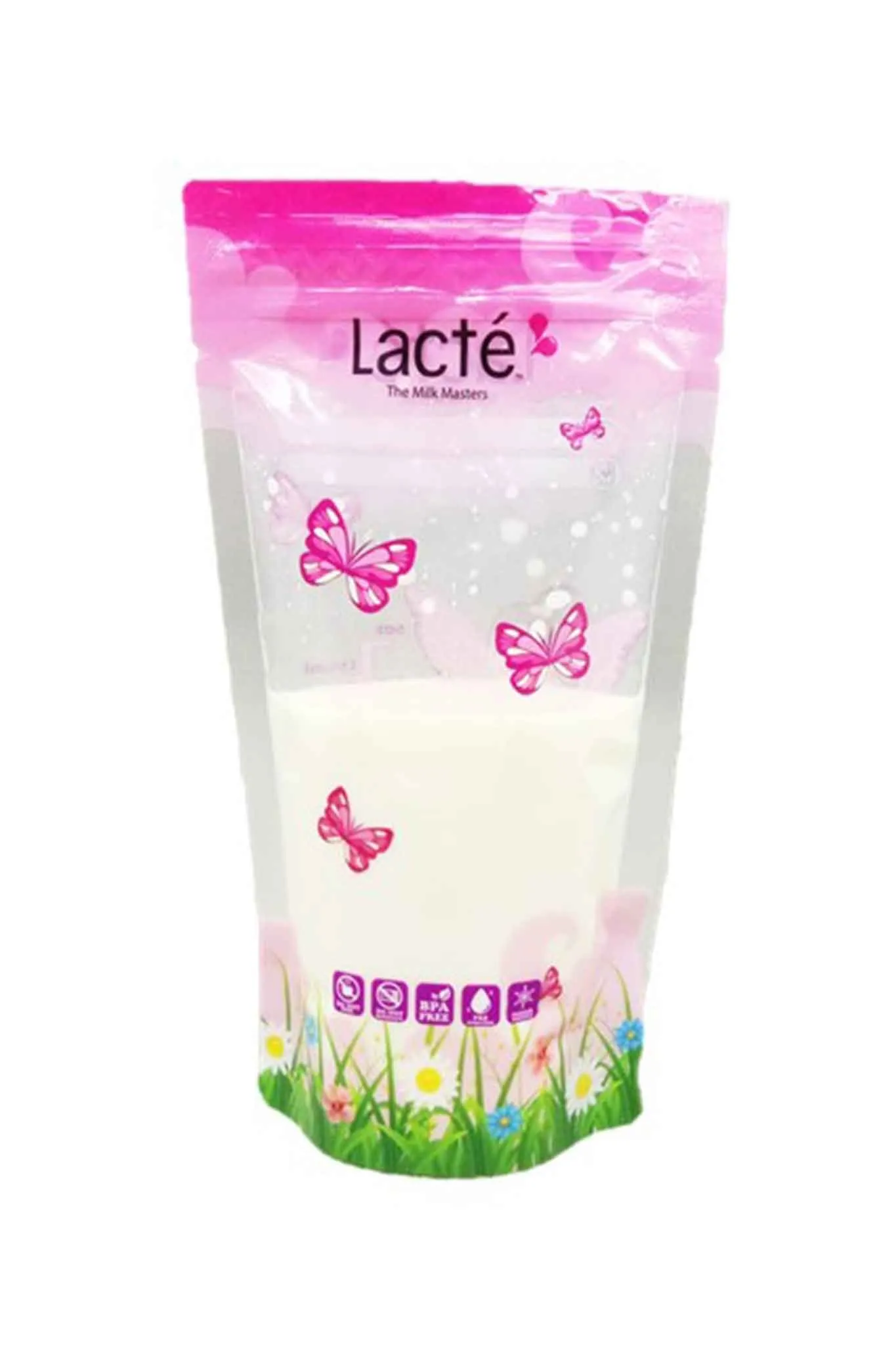 Lacte Breast Milk Storage Bag 6oz 25 Pack