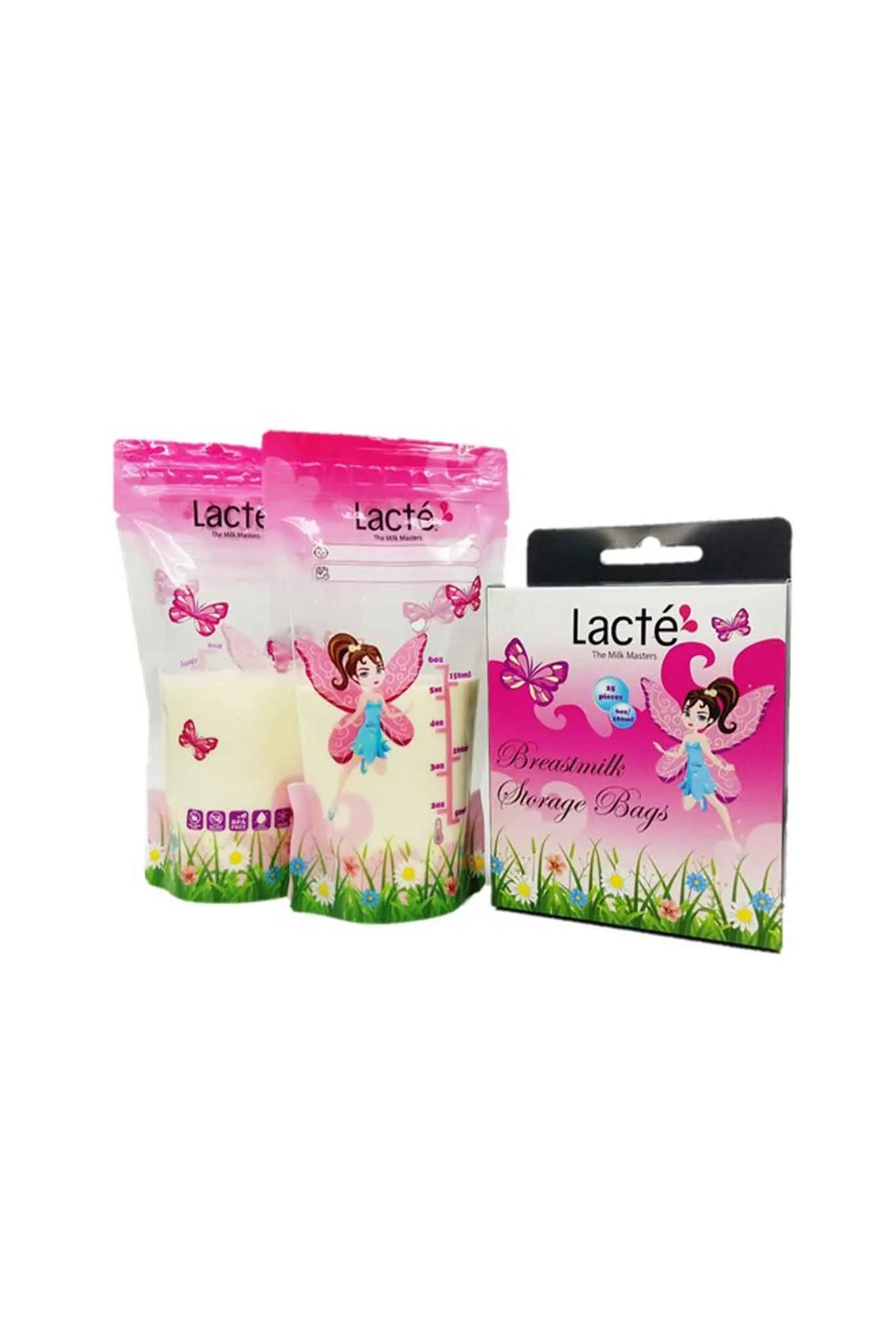 Lacte Breast Milk Storage Bag 6oz 25 Pack