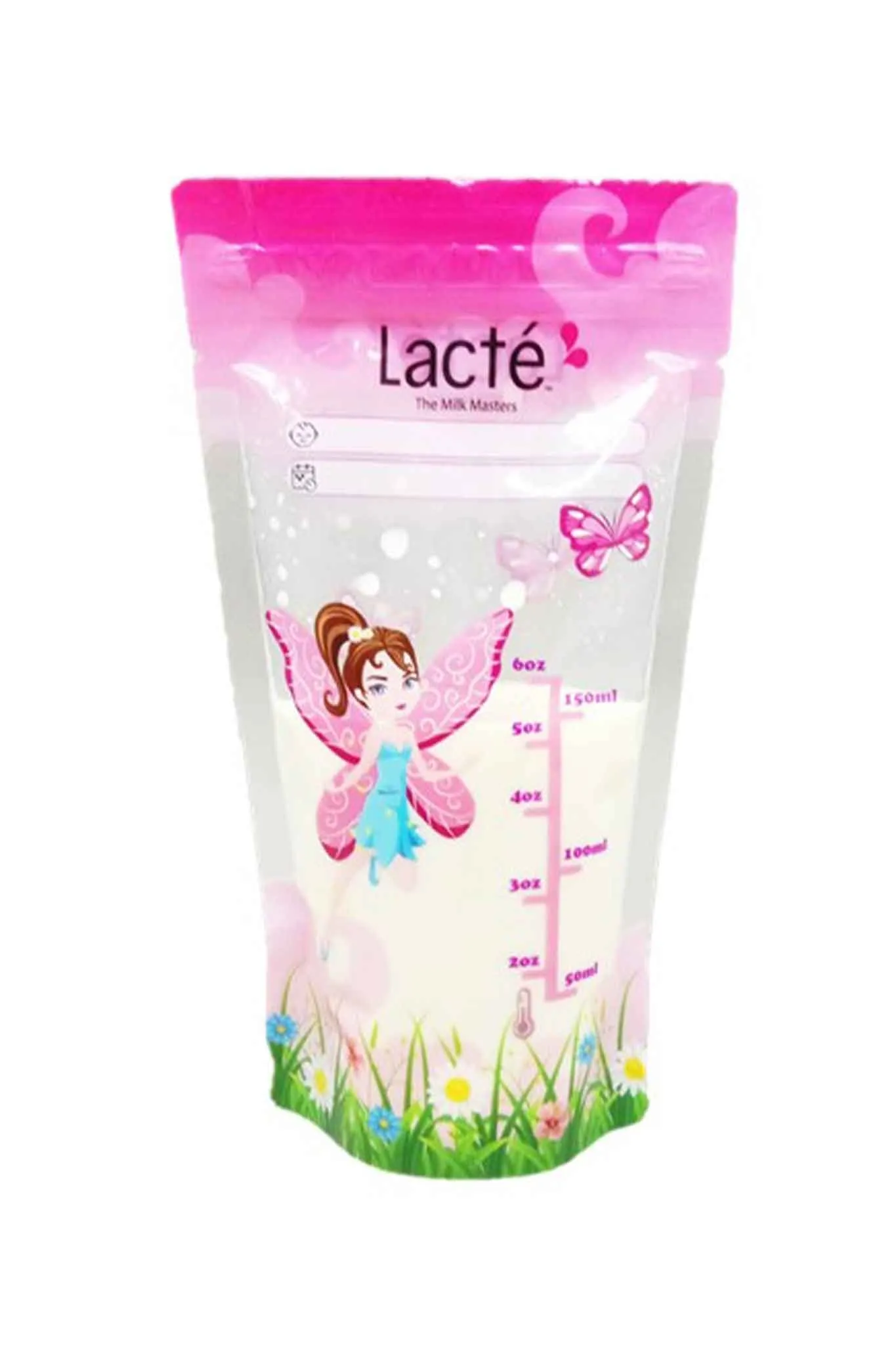 Lacte Breast Milk Storage Bag 6oz 25 Pack