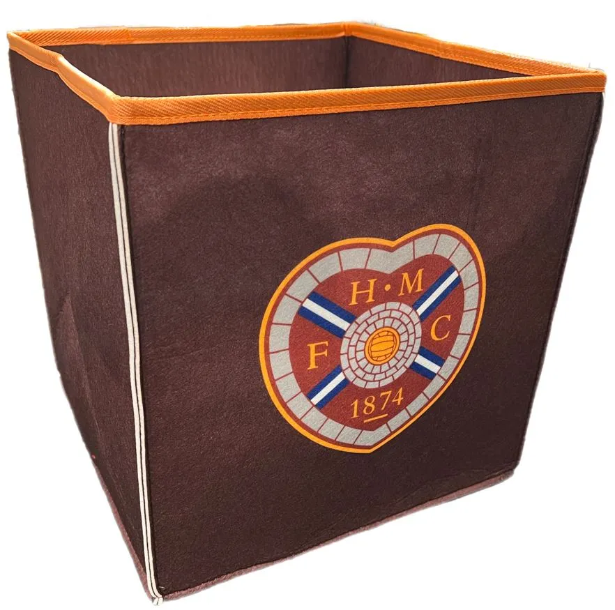 Maroon with Crest Storage Box