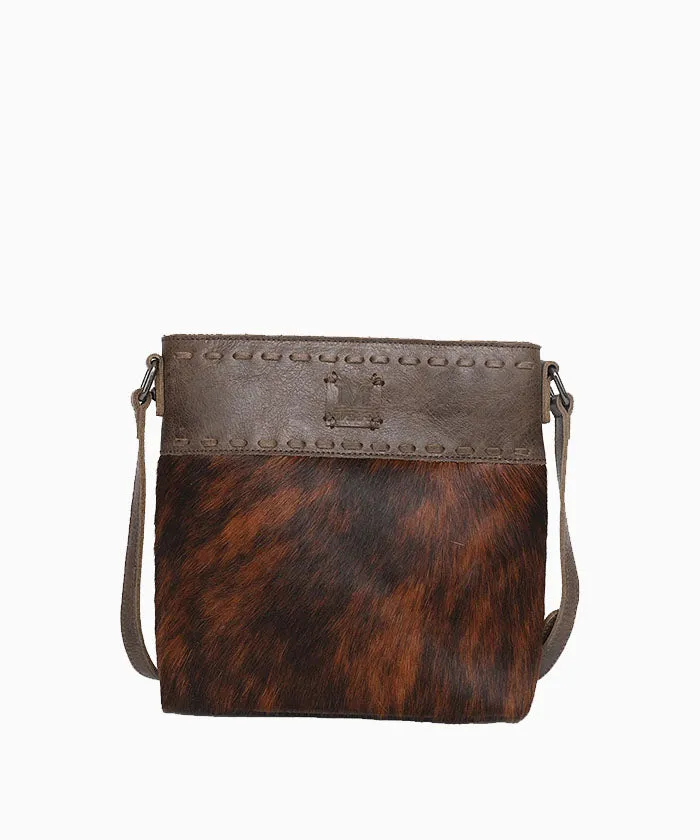 Montana West Genuine Leather Concealed Carry Crossbody Bag