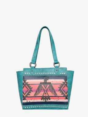 Montana West Thunderbird Aztec Carry Tote Bag