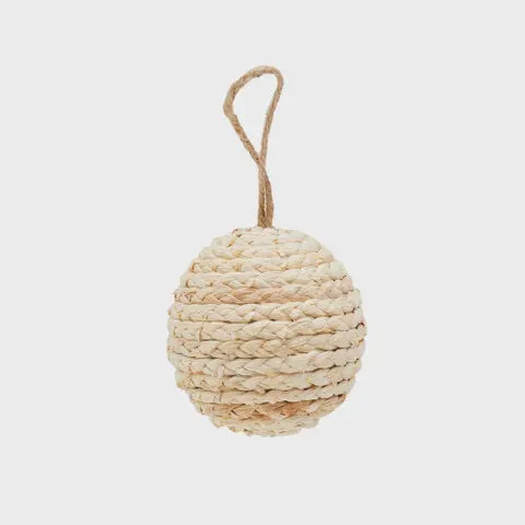 Natural Woven Hanging Bauble