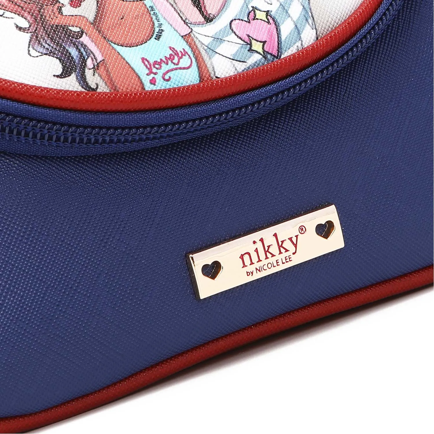 NIKKY COSMETIC AND BRUSH BAG