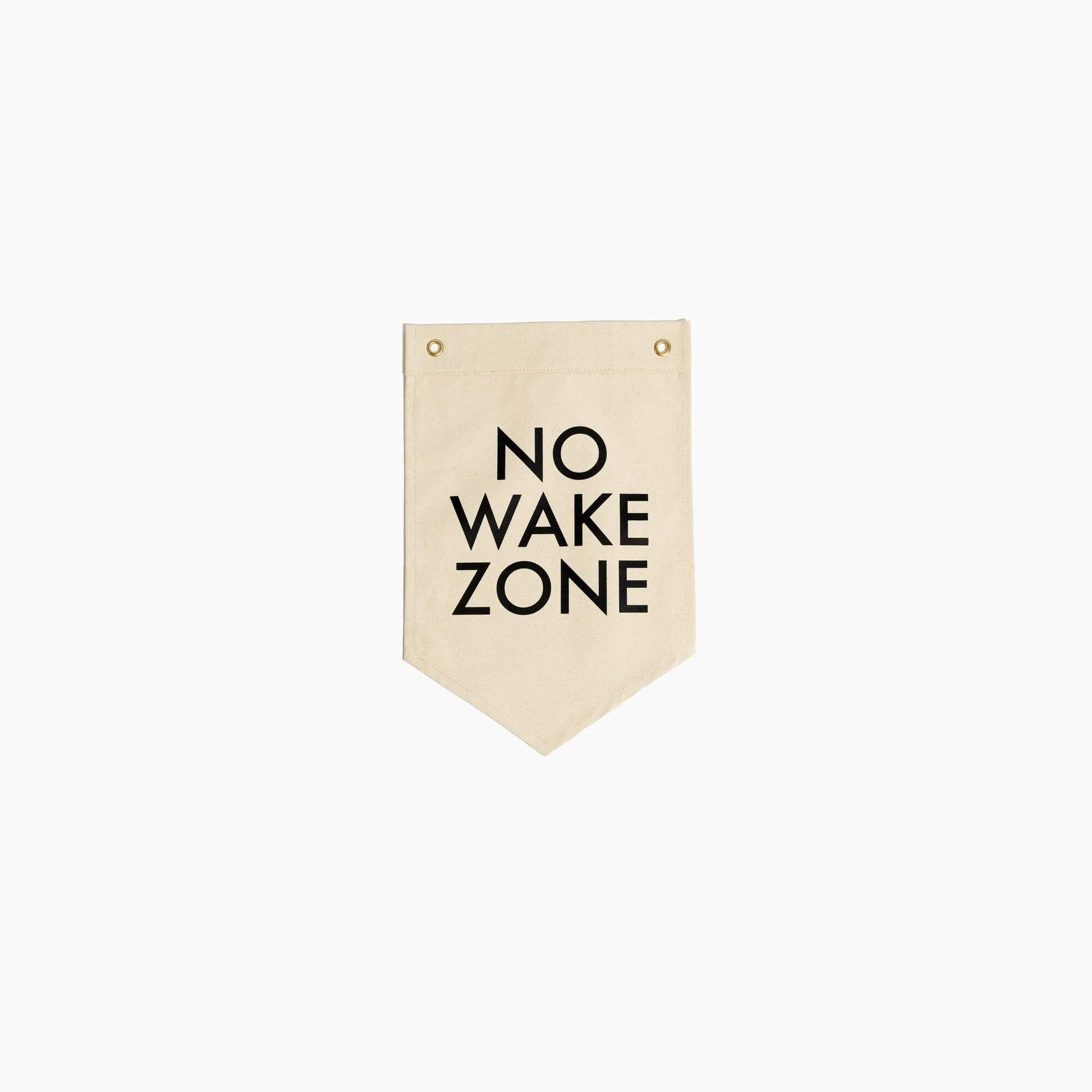 No Wake Zone Wall Hanging