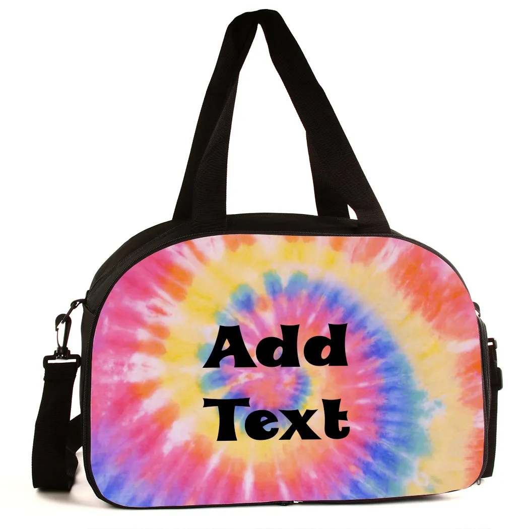 Personalized Tie Dye Backpacks / Lunch Bag / Duffel Bag / Bottle