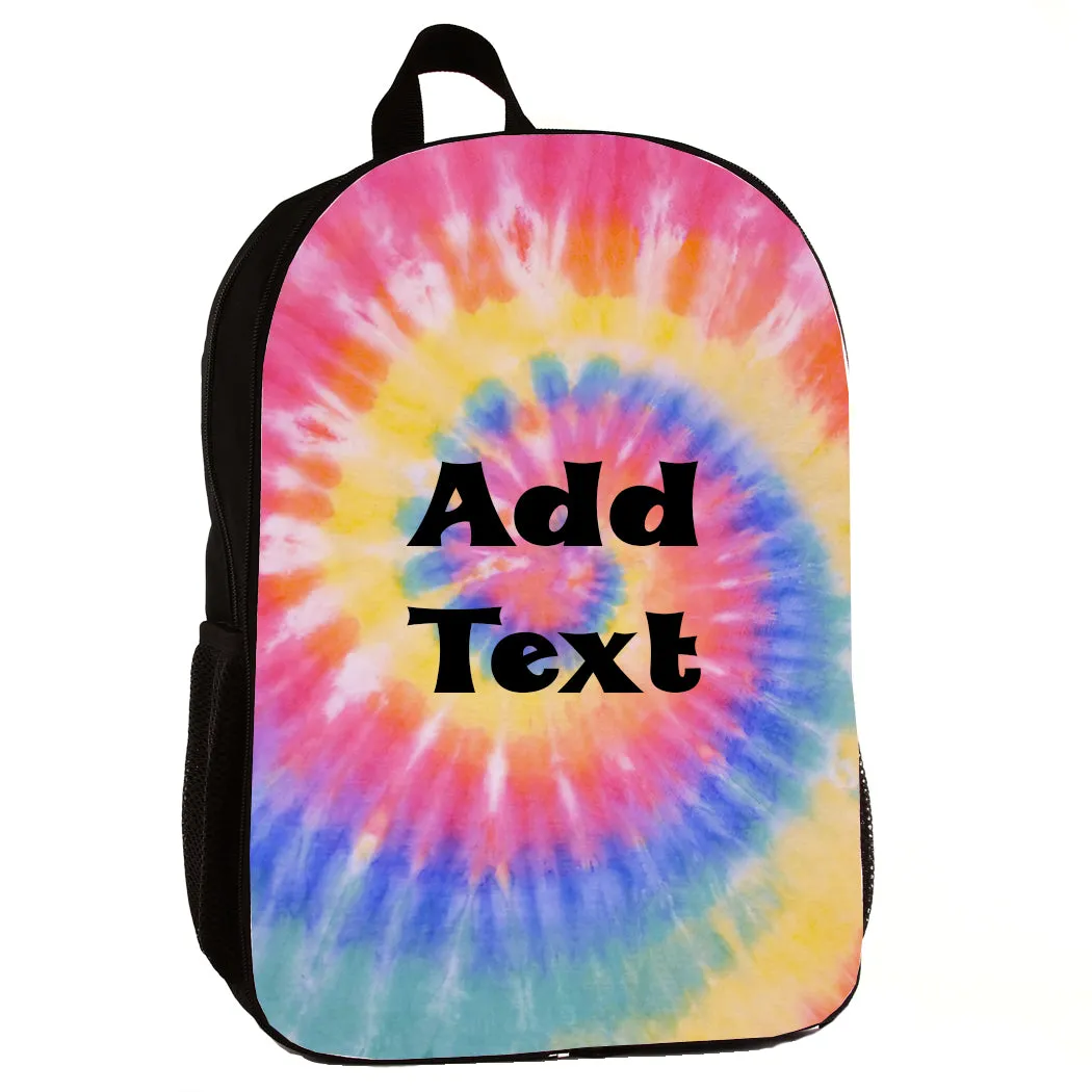 Personalized Tie Dye Backpacks / Lunch Bag / Duffel Bag / Bottle