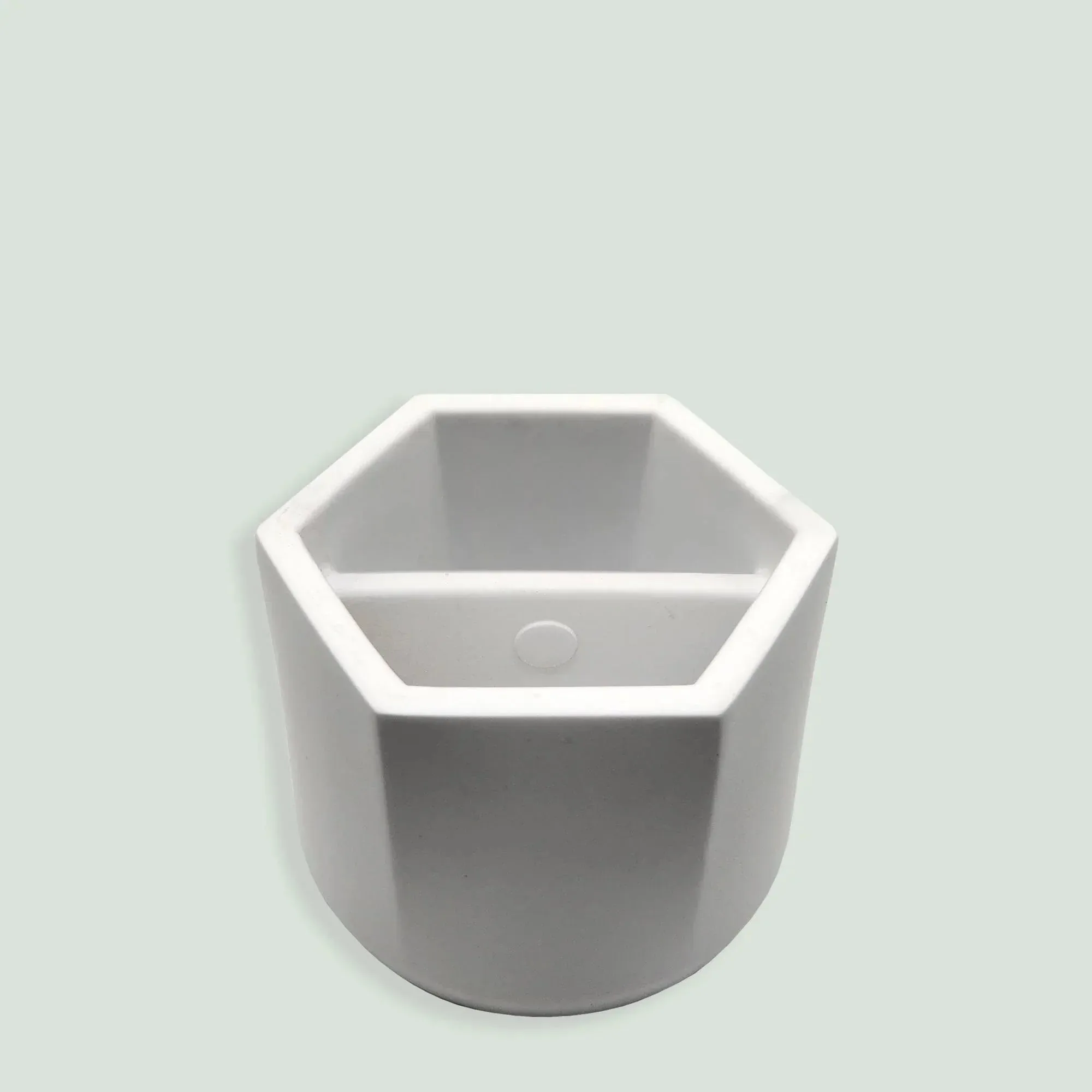 Polyhedron Dual Compartments Storage Jar