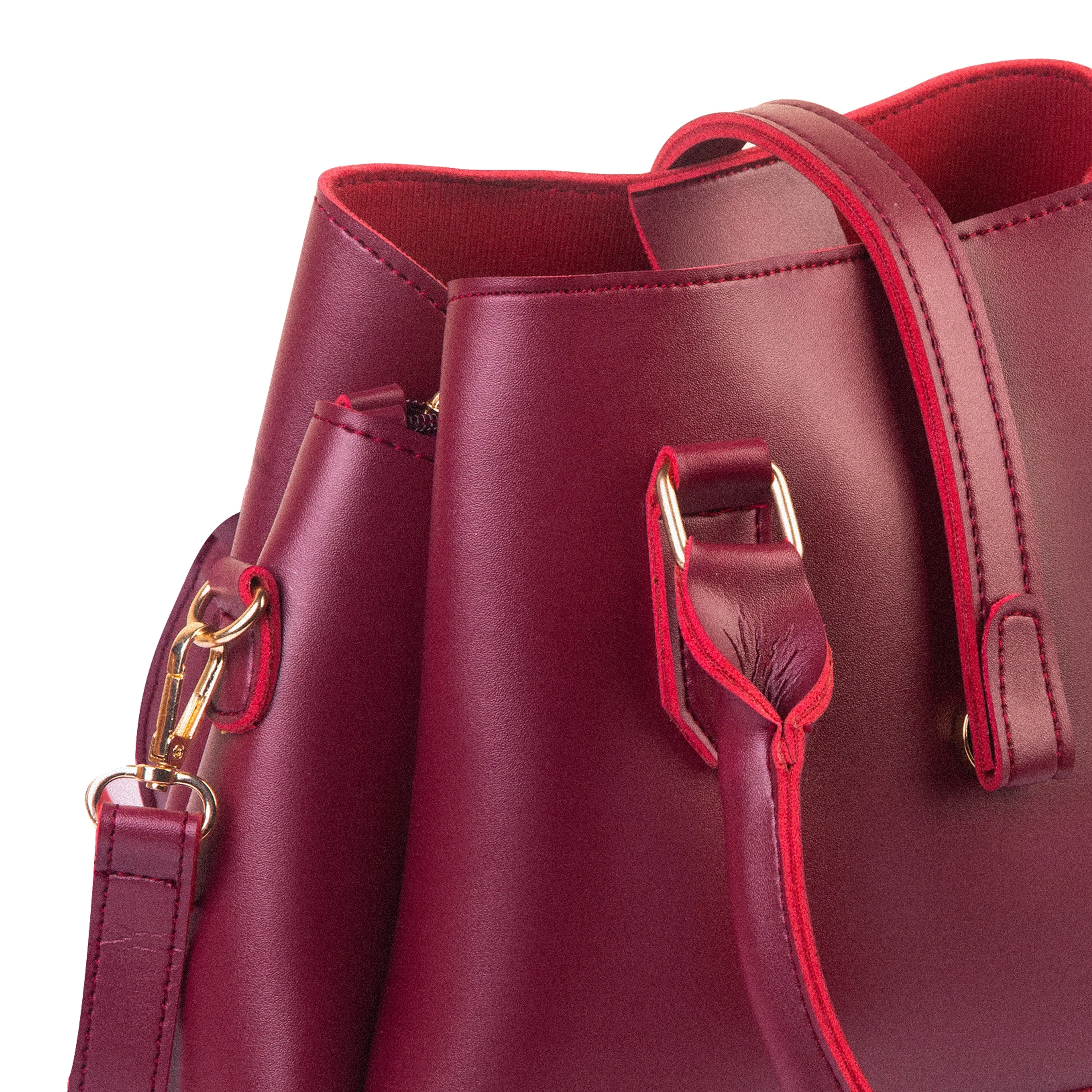 prism bag Maroon