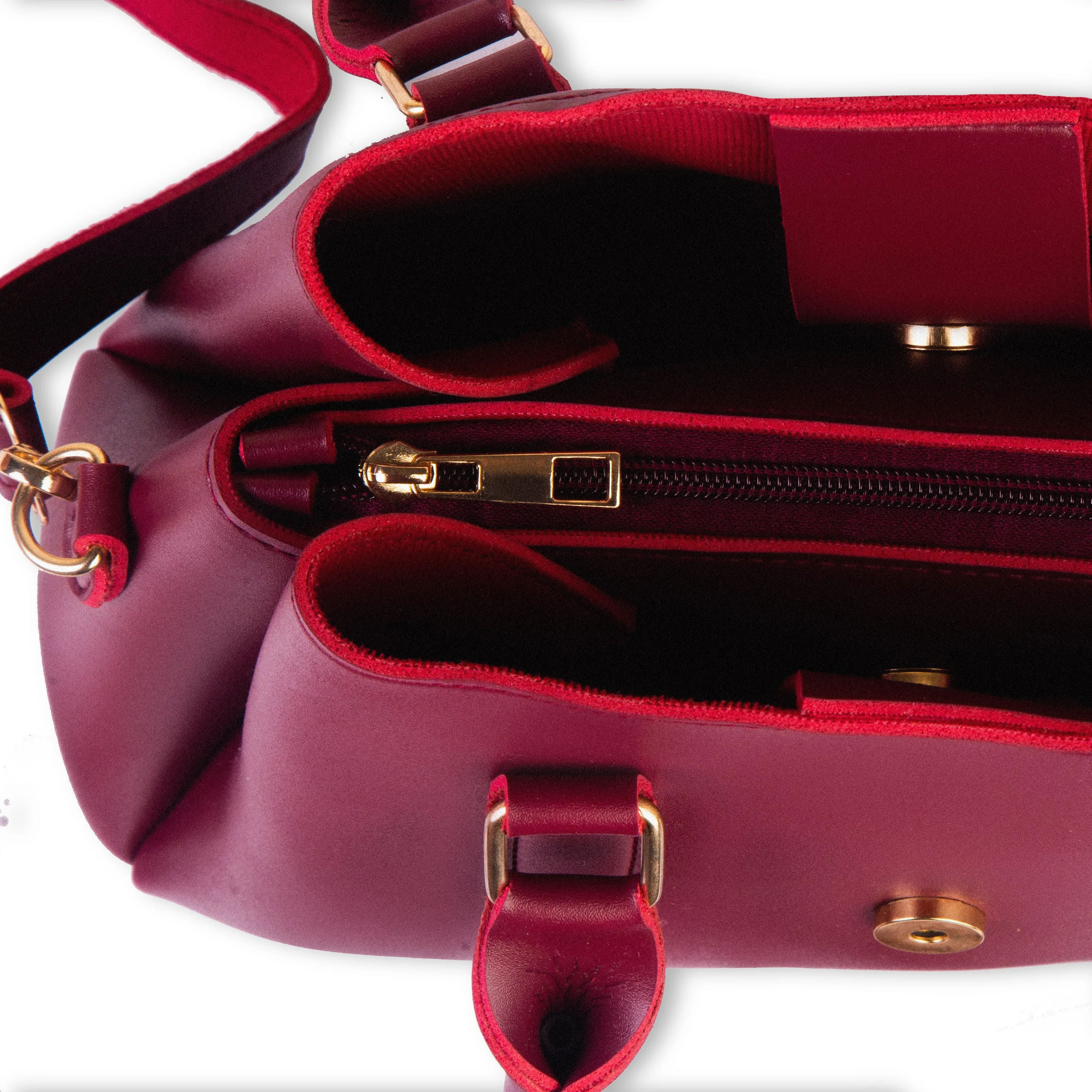 prism bag Maroon